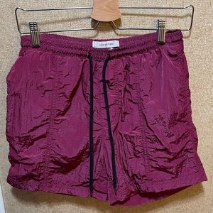 UO Pink Nylon Shorts